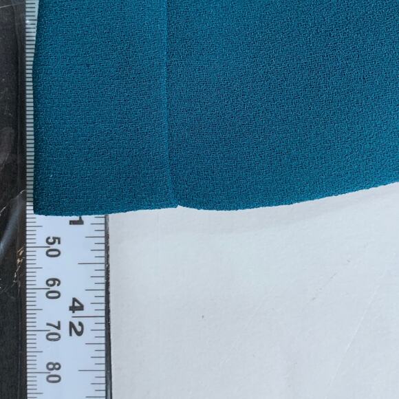 Libby London 12 Washington Dress Teal Blue Office Wardrobe Sheath - Picture 7 of 9
